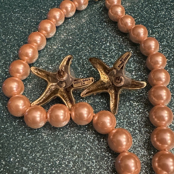 Heidi Daus Pink Starfish Necklace Set - Picture 4 of 4